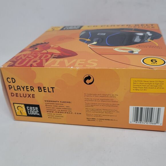 Case Logic Deluxe Waist Belt Fanny Pack for Portable CD Belt Player CD Storage - Picture 6 of 6